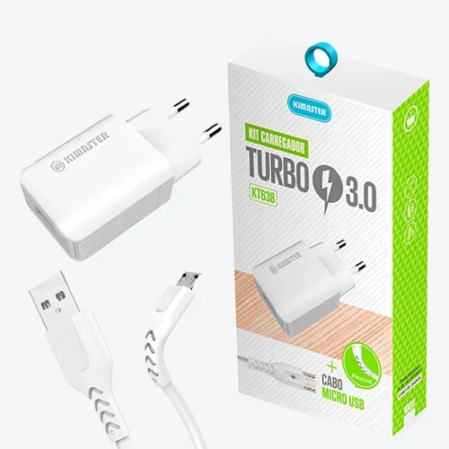 Kit Carregador Turbo V8 Kimaster KT638