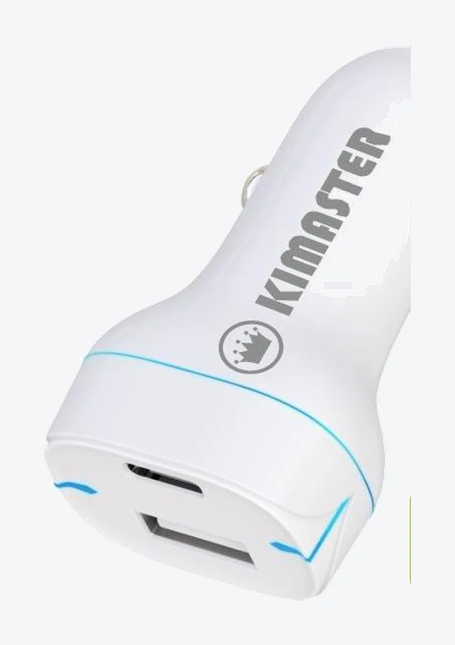 Kit Carregador Veicular Kimaster 15W V8 CV206UV